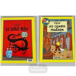 Les Aventures de Tintin Special Edition -  Les Cigares du Pharaon/Le Lotus Bleu